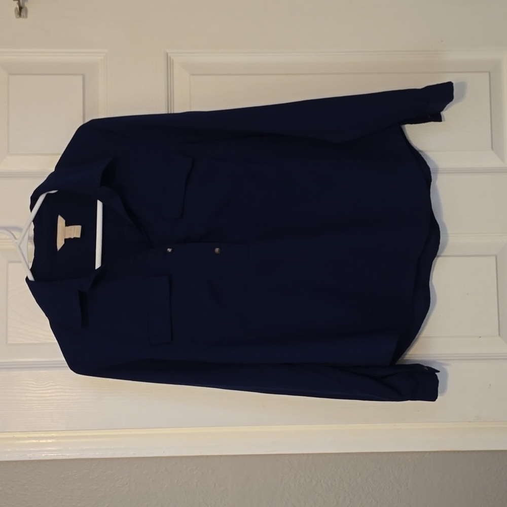 Banana Republic Navy Blouse - S